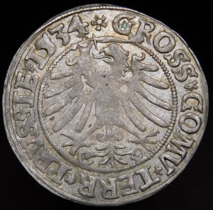 Zygmunt I Stary, Grosz 1534, Toruń - w koronie - odmiana