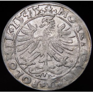 Sigismund I the Old, Grosz 1545, Cracow - rosettes