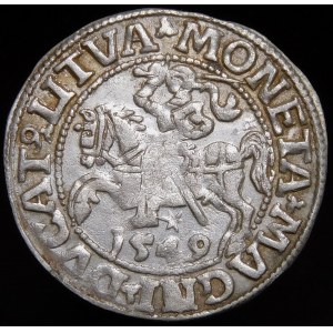 Sigismund II. Augustus, Halbergroschen 1549, Wilna - 10 Pogoń, LI/LITVA