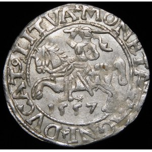 Sigismund II Augustus, Half-penny 1557, Vilnius - L/LITVA