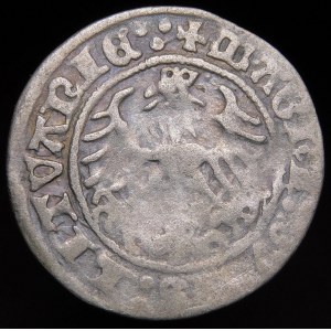 Sigismund I the Old, Half-penny 1515, Vilnius - SIGIS:MVNDI - very rare