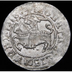 Sigismund I the Old, Half-penny 1518, Vilnius - Mottle, dot - pierced - undescribed