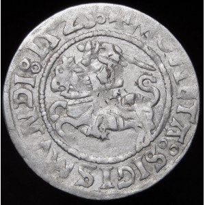 Sigismund I the Old, Half-penny 1525, Vilnius - dot - very rare