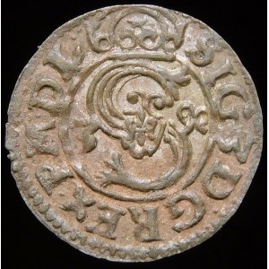 Sigismund III Vasa, Ternar 1627, Lobznica - date in the rim - rare