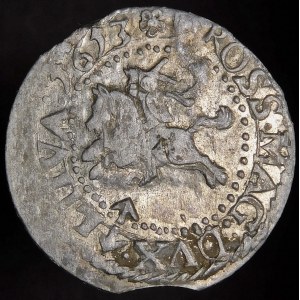 Sigismund III. Vasa, 1613 Pfennig, Vilnius - selten und interessant