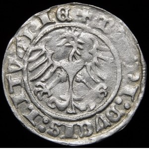 Sigismund I the Old, Half-penny 1515, Vilnius - colon