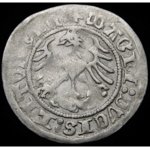 Sigismund I the Old, Half-penny 1516, Vilnius - abbreviated date