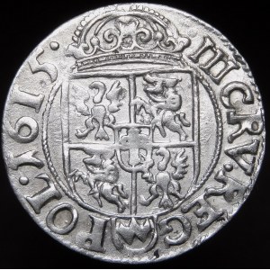 Sigismund III Vasa, 3 Crores 1615, Krakow - Awdaniec