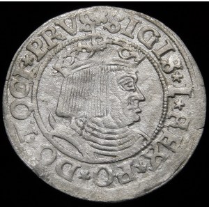 Sigismund I the Old, 1530 penny, Torun - left - rarer