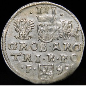 Sigismund III Vasa, Trojak 1599, Wschowa - tubular orifice - undescribed