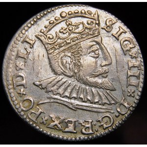 Sigismund III. Vasa, Trojak 1592, Riga - LI