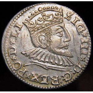 Zygmunt III Waza, Trojak 1592, Ryga - LI