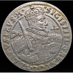 Sigismund III Vasa, Ort 1623, Bydgoszcz - PRVS M - Doppelspiralen