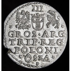 Sigismund III. Vasa, Trojak 1592, Malbork