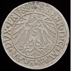 Ducal Prussia, Albrecht Hohenzollern, Penny 1541, Königsberg