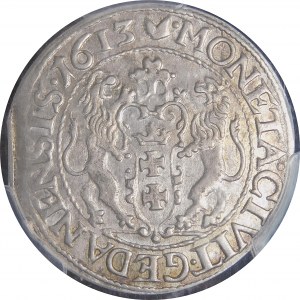 Sigismund III Vasa, Ort 1613, Gdansk - paw dot - rare and beautiful