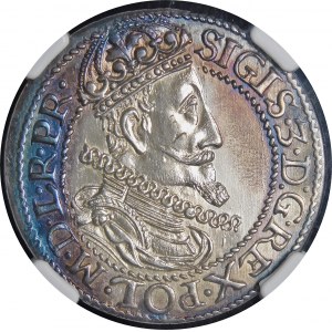 Sigismund III Vasa, Ort 1614, Gdansk - small 4 - very rare