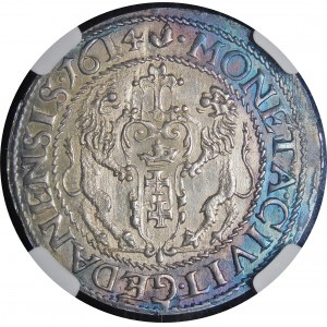 Sigismund III Vasa, Ort 1614, Gdansk - small 4 - very rare