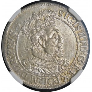 Sigismund III Vasa, Ort 1618, Danzig - Bärentatze - schön