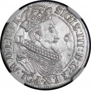 Sigismund III Vasa, Ort 1623, Danzig - abgekürztes Datum, PR - vorzüglich