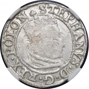 Stefan Batory, Penny 1579, Olkusz - rare