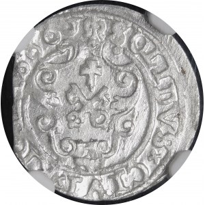 Zygmunt III Waza, Szeląg 1600, Ryga - piękny