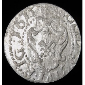 Sigismund III. Vasa, Schellfisch 1615, Riga - Fehler - sehr selten
