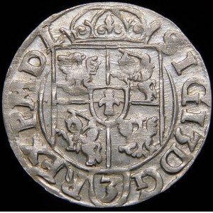 Sigismund III Vasa, Half-track 1617, Bydgoszcz - Saxon in oval, PMDL