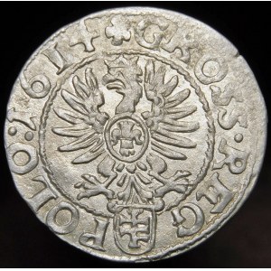 Sigismund III. Wasa, Grosz 1614, Krakau - :1614