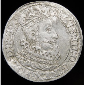 Sigismund III Vasa, 1626 penny, Gdansk - PR - variant