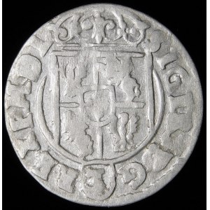 Zygmunt III Waza, Półtorak 1624, Bydgoszcz - przebitka SIGIS/R - rzadki