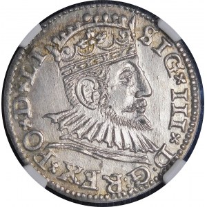 Sigismund III. Vasa, Trojak 1592, Riga - LI