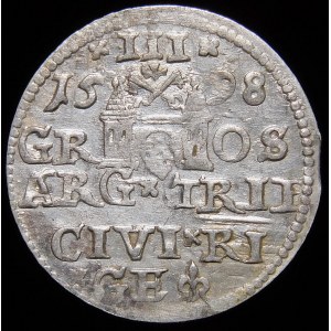 Sigismund III. Vasa, Troika 1598, Riga - D : G