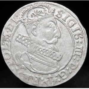 Sigismund III Vasa, Sixpence 1623, Krakow - SIGIS, ARGEN - rare