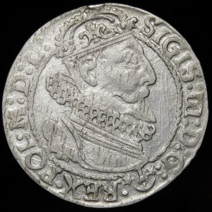 Zygmunt III Waza, Sixpence 1624, Krakau