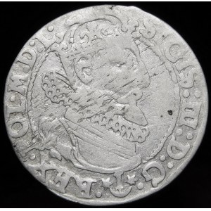Zygmunt III Waza, Sixpence 1624, Cracow - a curiosity