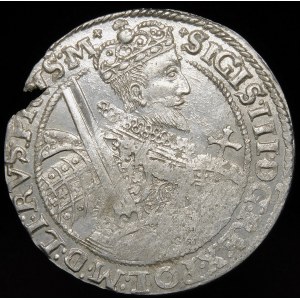 Sigismund III Vasa, Ort 1621, Bydgoszcz - PRVS M - Ende des Schärpe