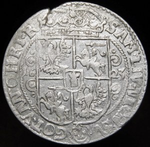 Zygmunt III Waza, Ort 1623, Bydgoszcz - PRV M - zakończenie szarfy