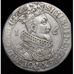Zygmunt III Waza, Ort 1624/3, Gdańsk - przebita data, PR - wariant