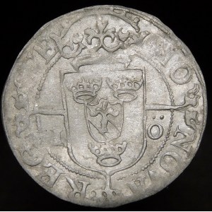 Sigismund III Vasa, 1 öre 1596, Stockholm - selten und schön