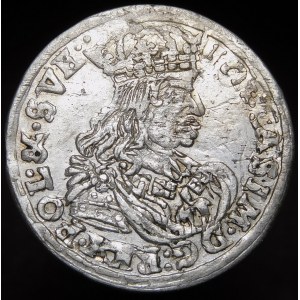 John II Casimir, Sixpence 1662 TT, Bydgoszcz - without borders