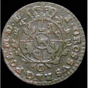 Stanislaw August Poniatowski, 1768 G penny, Cracow