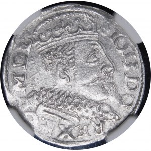 Sigismund III Vasa, Trojak 1597, Wschowa - wider bust - undescribed