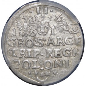 Sigismund III. Vasa, Trojak 1619, Krakau - ein Kuriosum