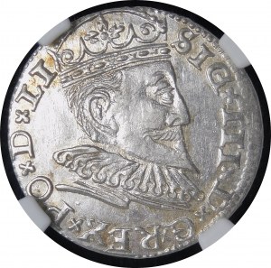 Zygmunt III Waza, Trojak 1594, Ryga - LI