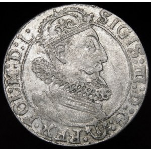 Zygmunt III Waza, Sixpence 1623, Krakau - SIGIS, ARGE