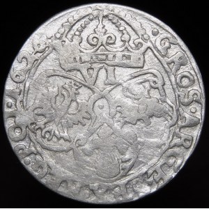 Zygmunt III Waza, Sixpence 1626, Cracow - error M D G