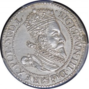 Sigismund III. Vasa, Sixpence 1600, Malbork - selten