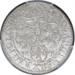 Sigismund III. Vasa, Sixpence 1600, Malbork - selten