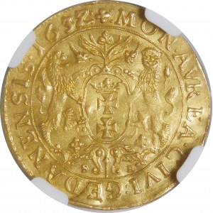 Sigismund III Vasa, Dukat 1632 SB, Danzig - selten und schön